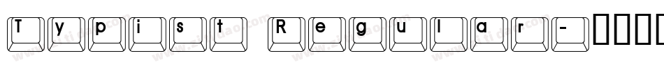 Typist Regular字体转换